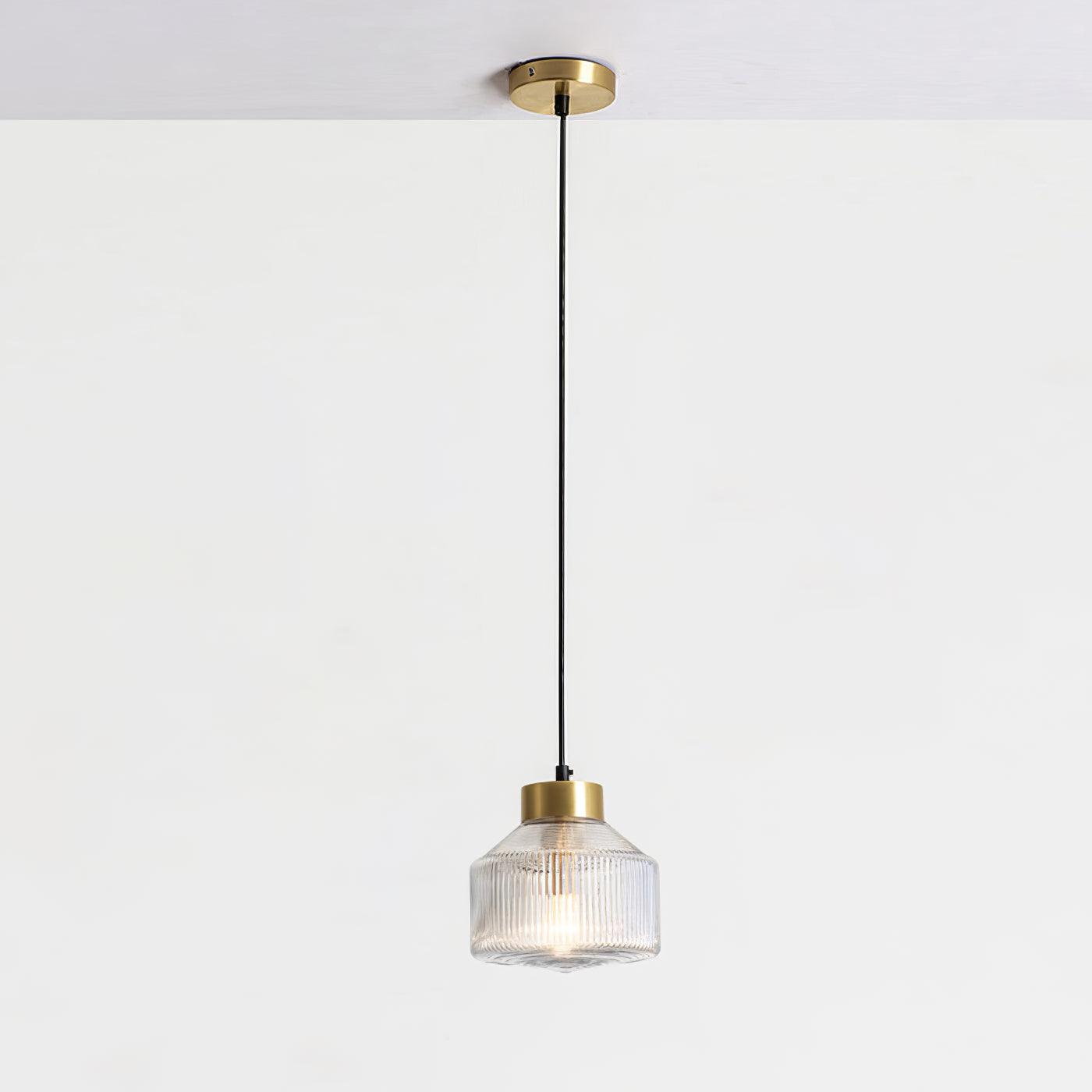 Velorarn Glass Artistic Pendant Light-Neutral Decor