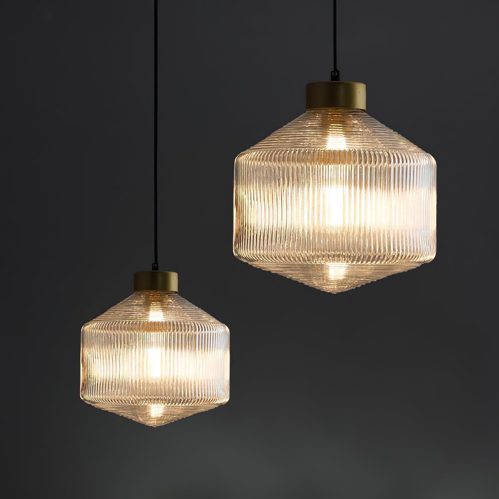 Velorarn Glass Artistic Pendant Light-Neutral Decor