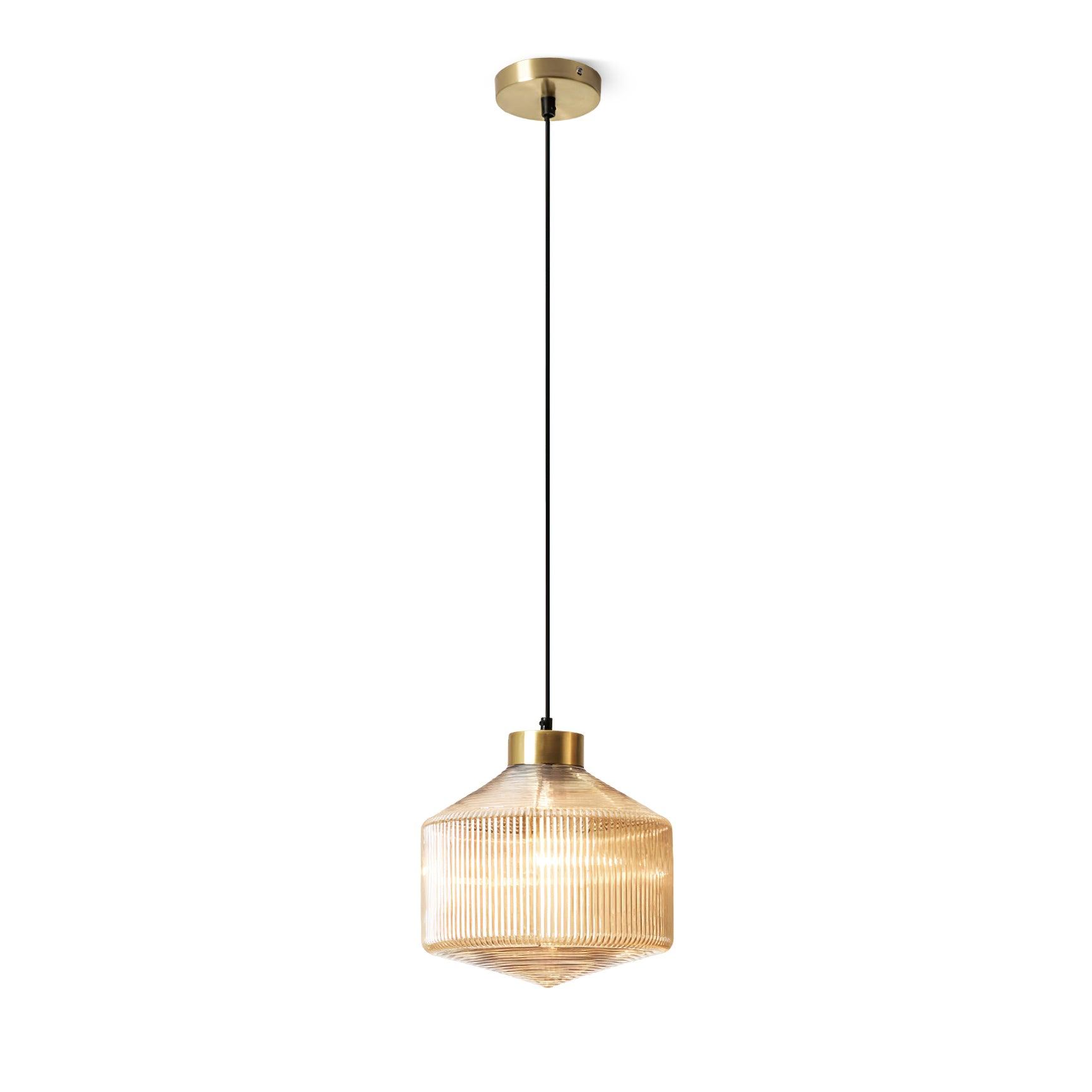 Velorarn Glass Artistic Pendant Light-Neutral Decor
