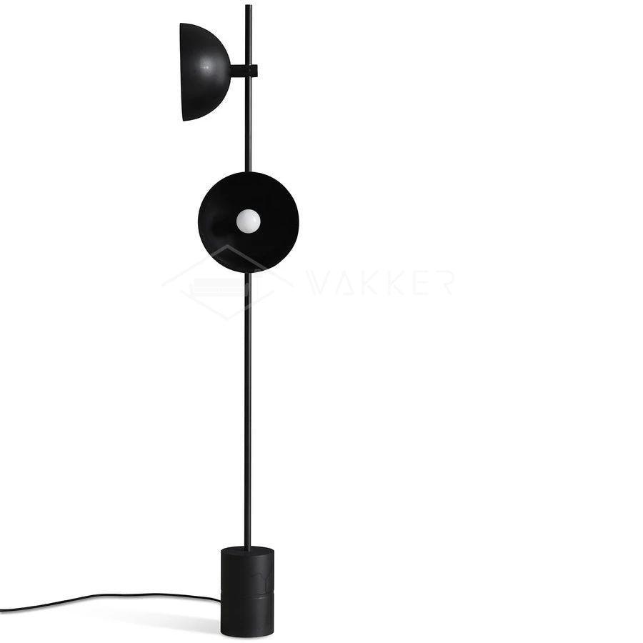 Lumase Glass Minimalist Floor Lamp-Neutral Decor