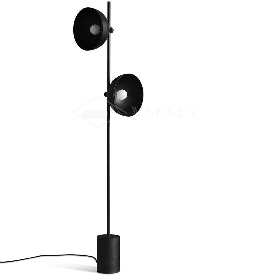 Lumase Glass Minimalist Floor Lamp-Neutral Decor