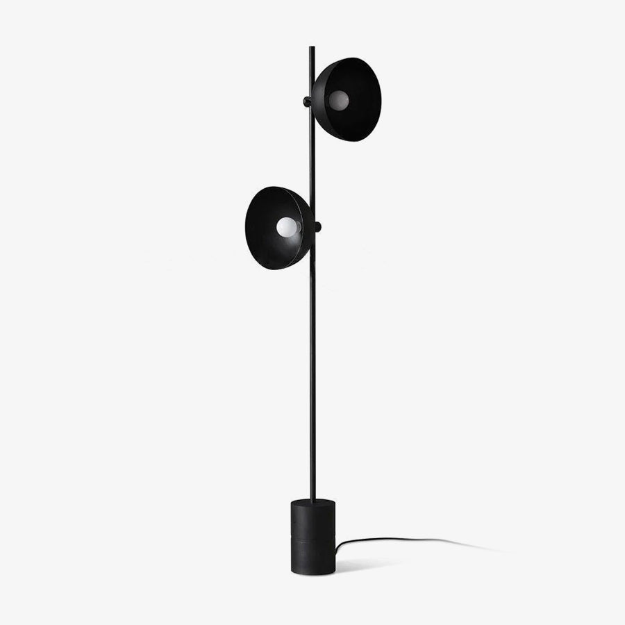 Lumase Glass Minimalist Floor Lamp-Neutral Decor