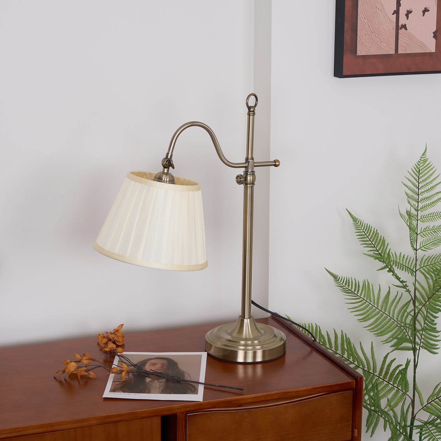 Vominex Vintage Table Lamp-Neutral Decor