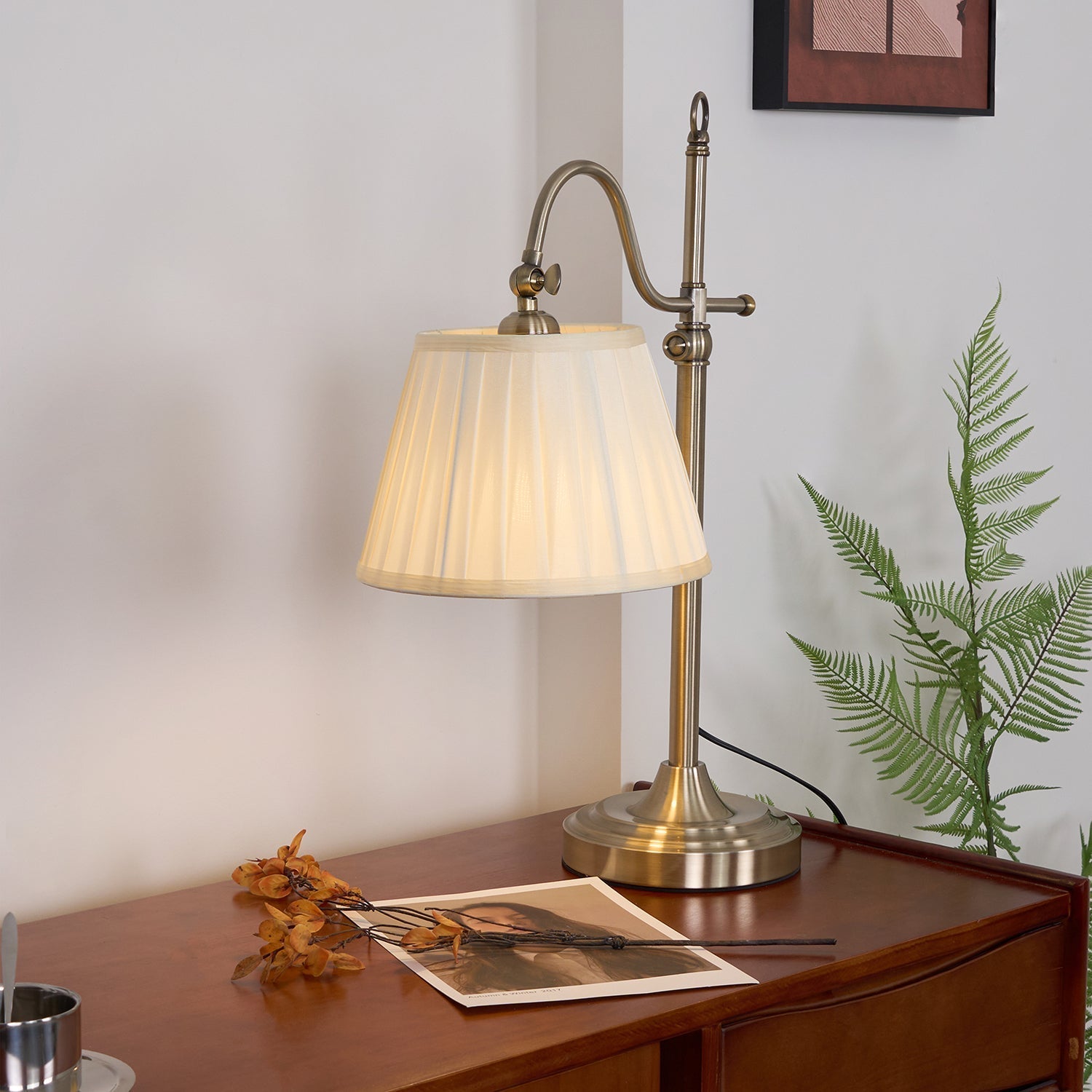 Vominex Vintage Table Lamp-Neutral Decor