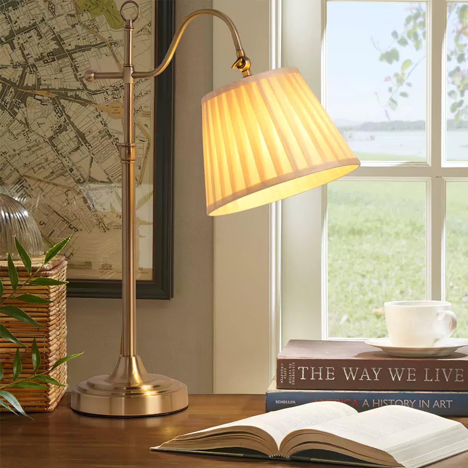 Vominex Vintage Table Lamp-Neutral Decor