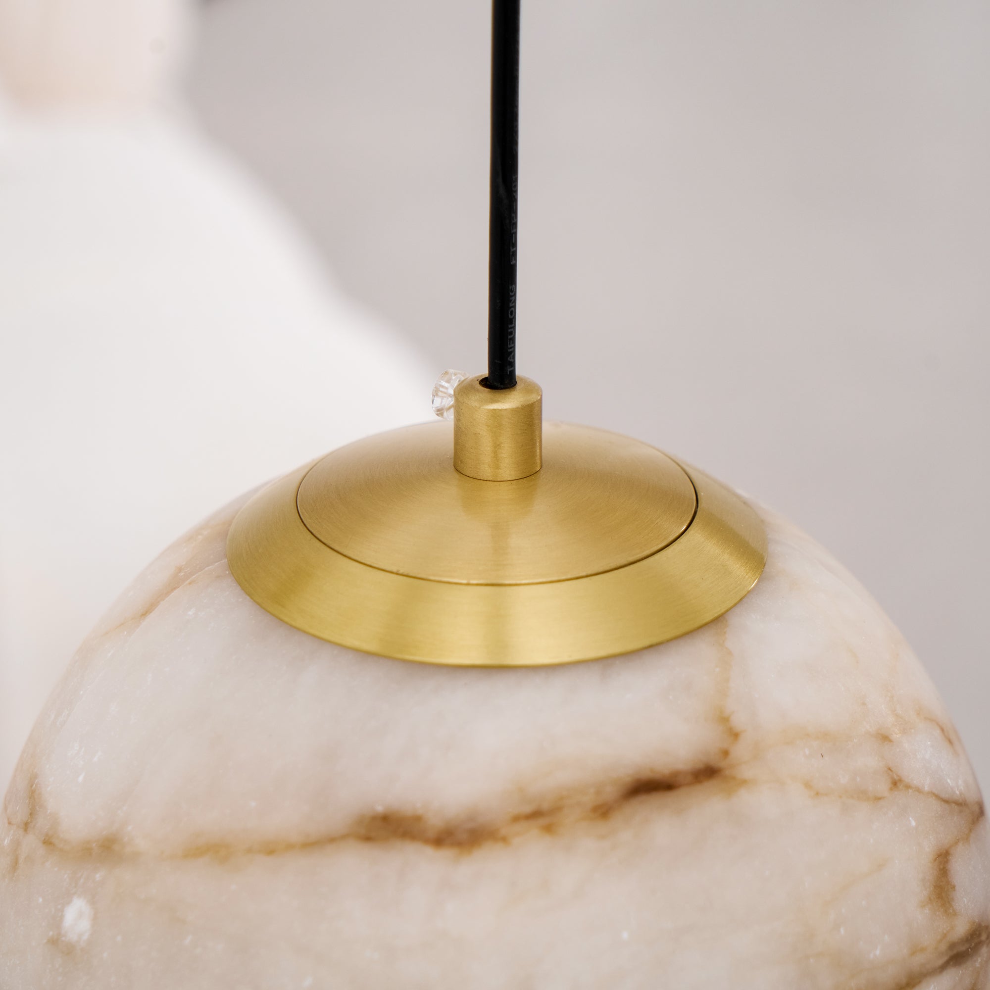 Sultana Chandelier Alabaster Cluster Orb Cascade