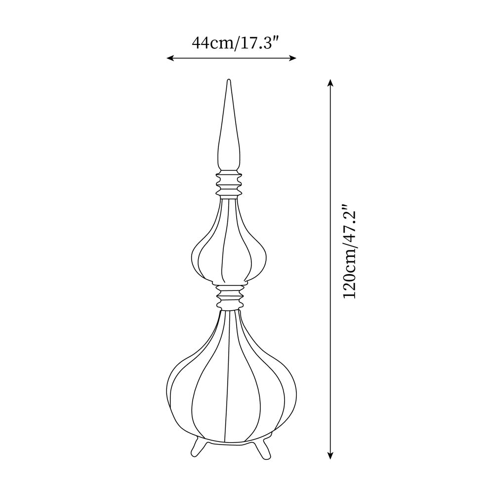 Pagoda Floor Lamp