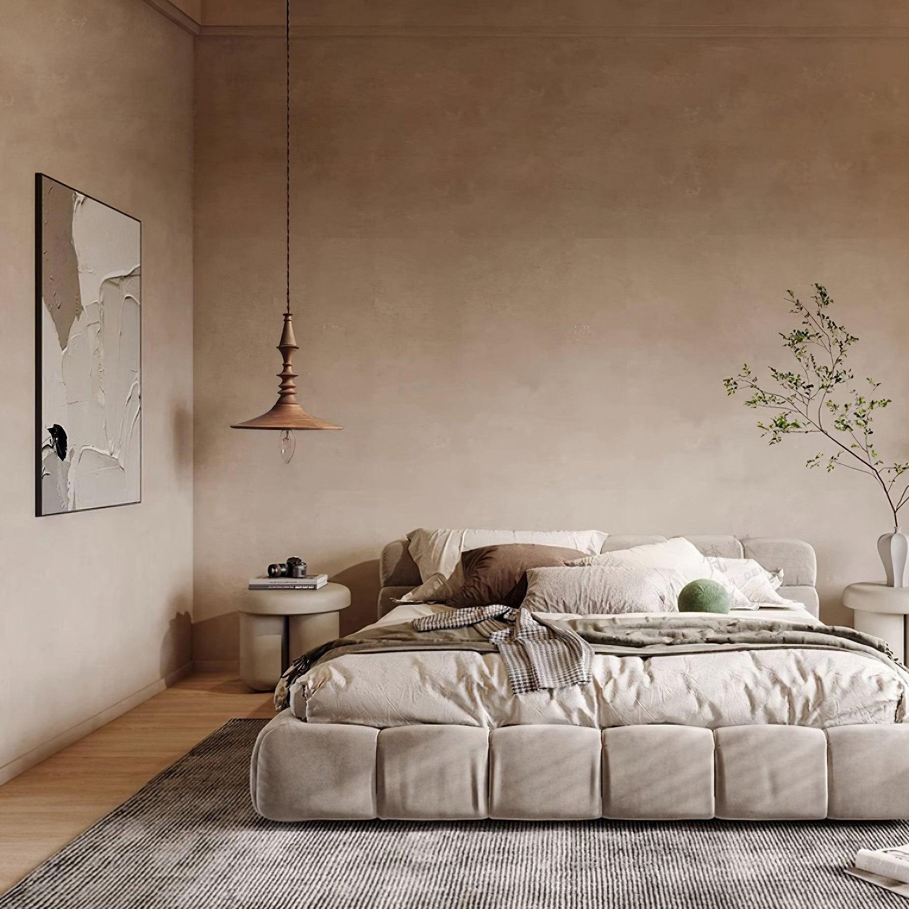 Tessira Wood Industrial Pendant Lamp-Neutral Decor