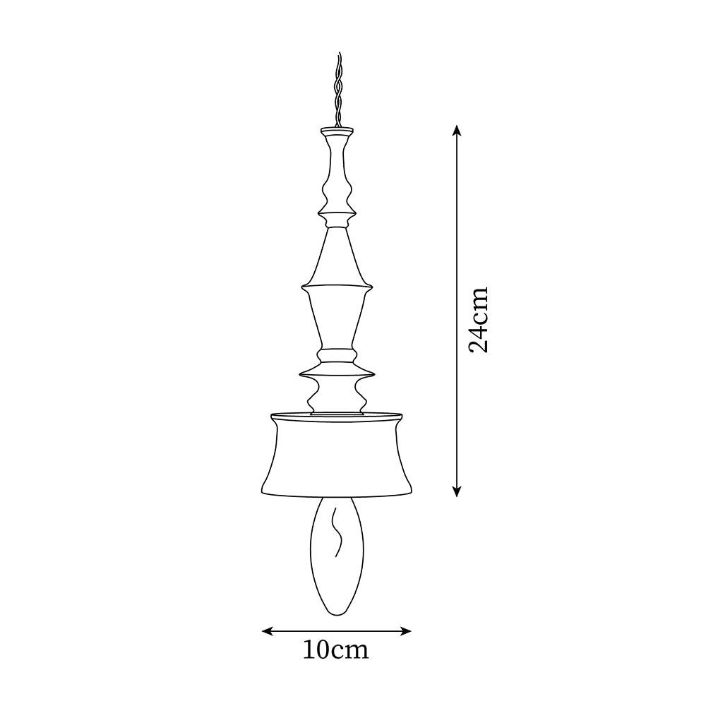 Pendant Lamp Wood Walnut Shade Modern Minimalist Cozy Warm