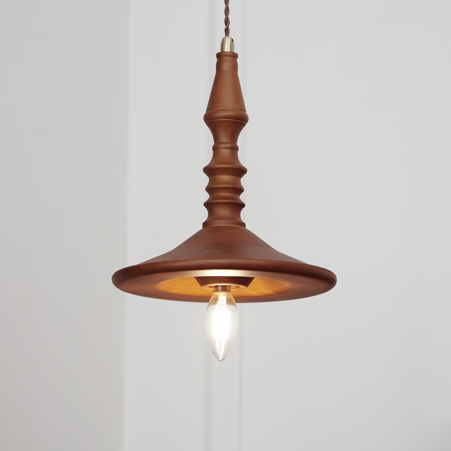 Tessira Wood Industrial Pendant Lamp-Neutral Decor