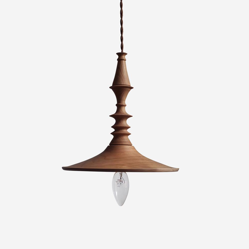 Tessira Wood Industrial Pendant Lamp-Neutral Decor