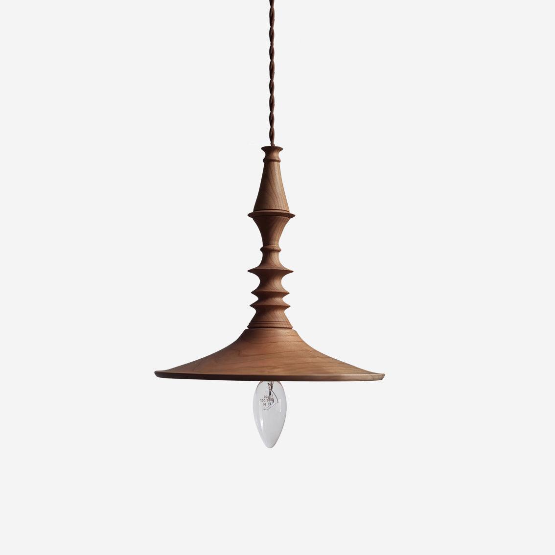 Tessira Wood Industrial Pendant Lamp-Neutral Decor