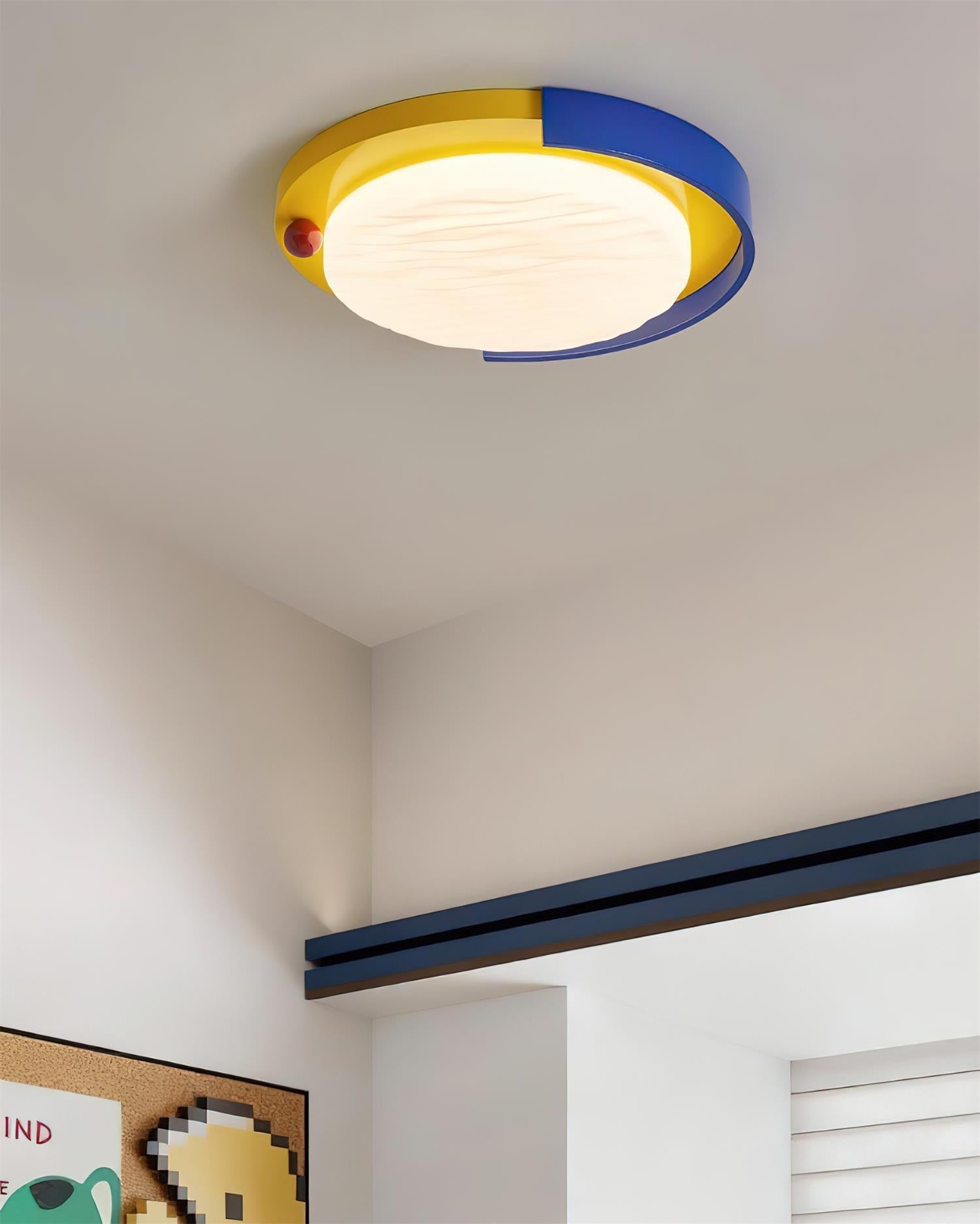 Mondrian's Ceiling Lamp