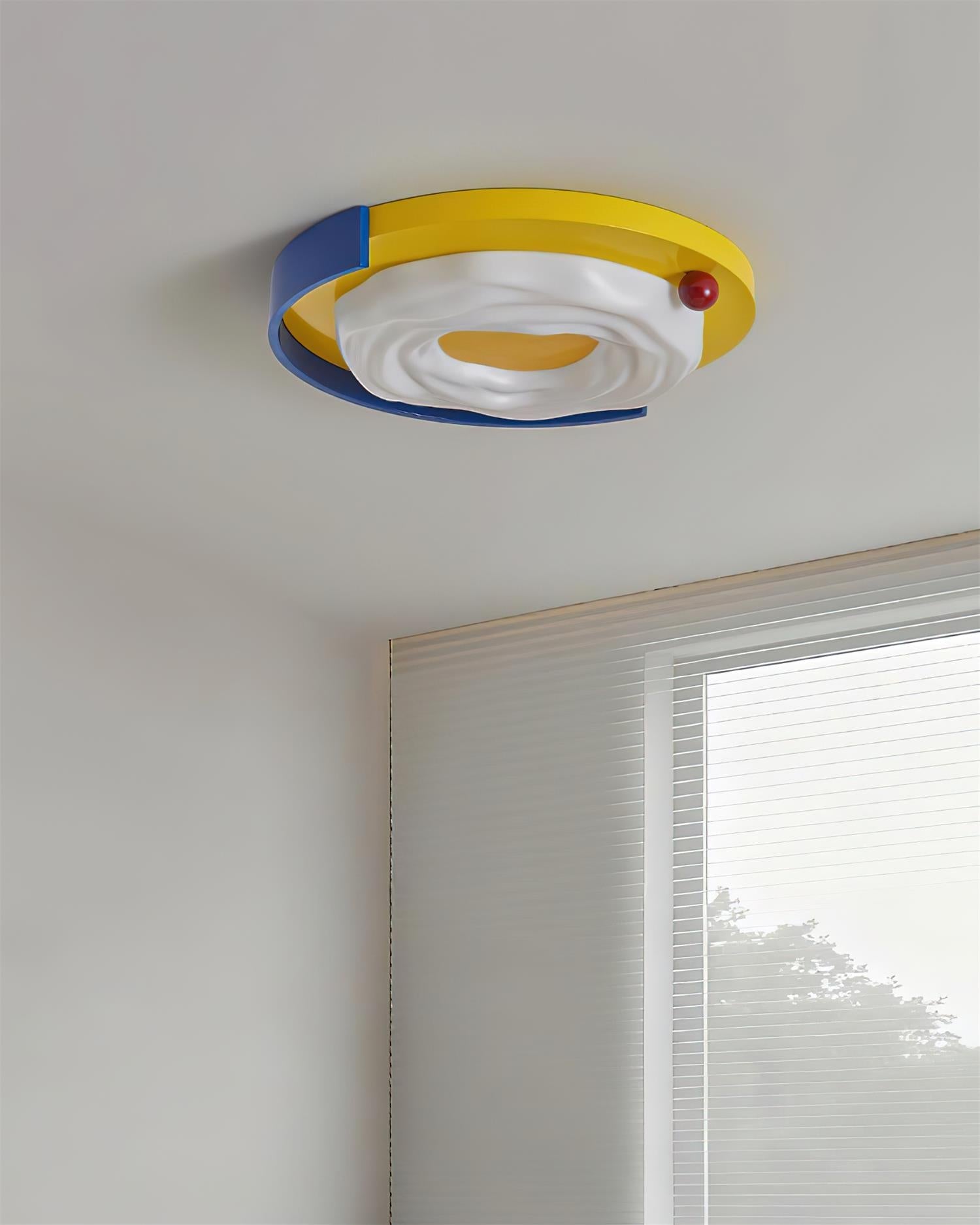 Mondrian's Ceiling Lamp