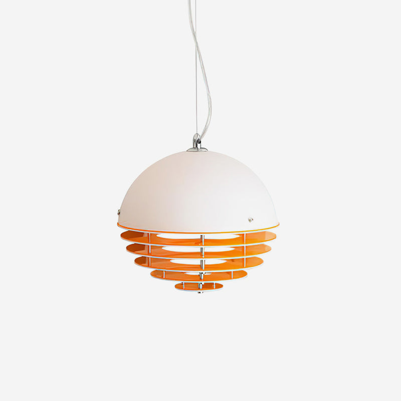 Pendant Lamp Modern Layered Shade Soft Glow Dining Room