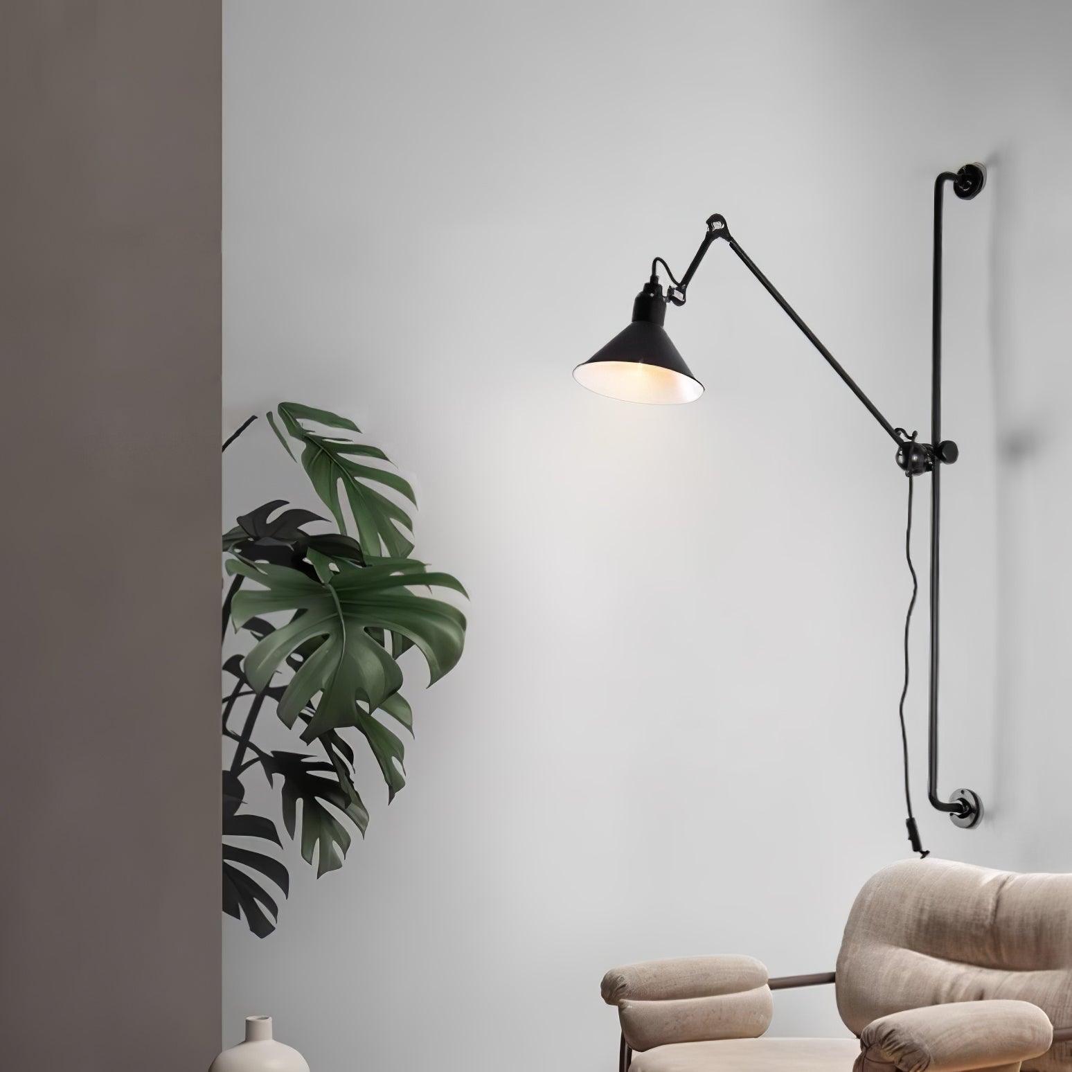 Dral Support Frame Rocker Wall Lamp-Neutral Decor