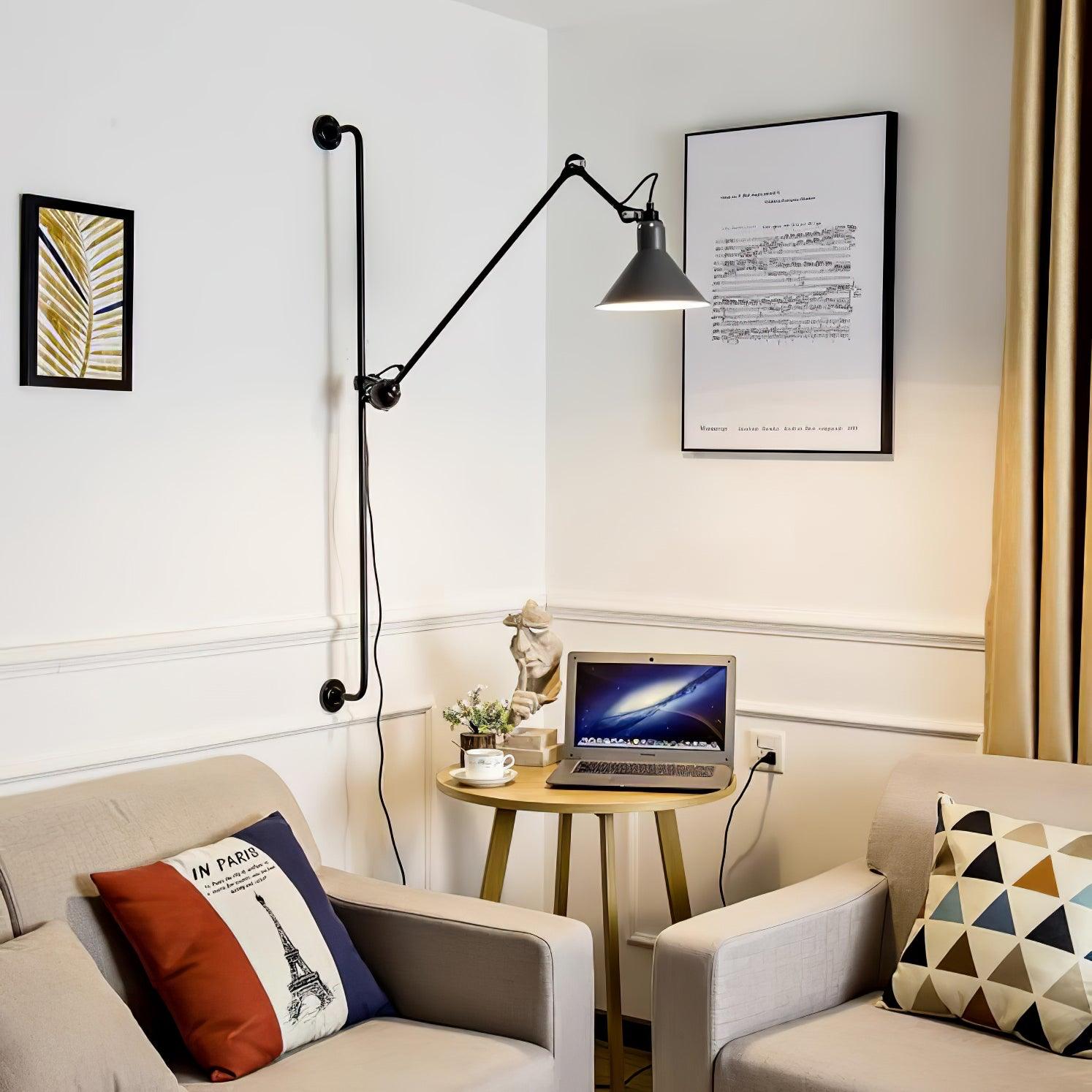 Dral Support Frame Rocker Wall Lamp-Neutral Decor