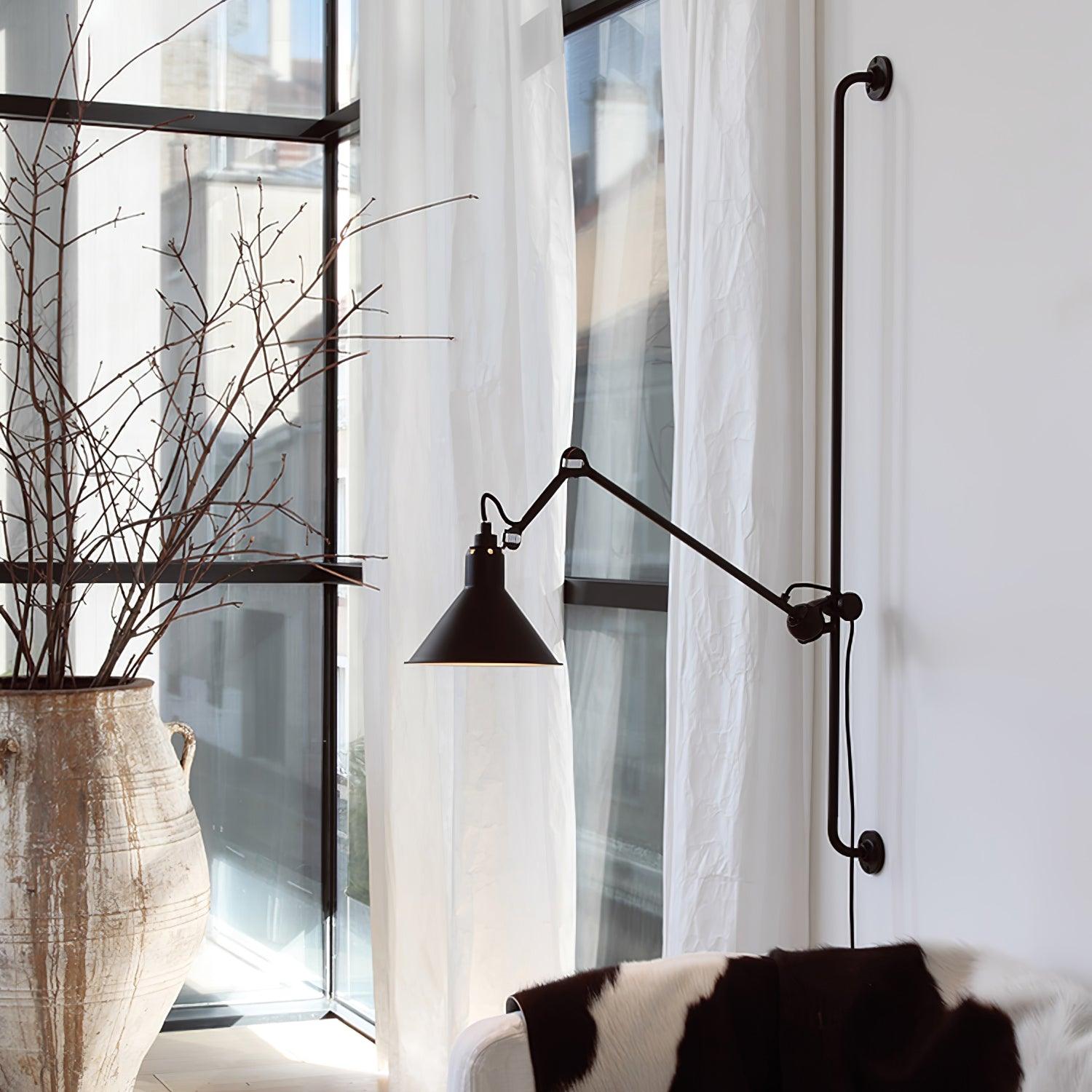 Dral Support Frame Rocker Wall Lamp-Neutral Decor