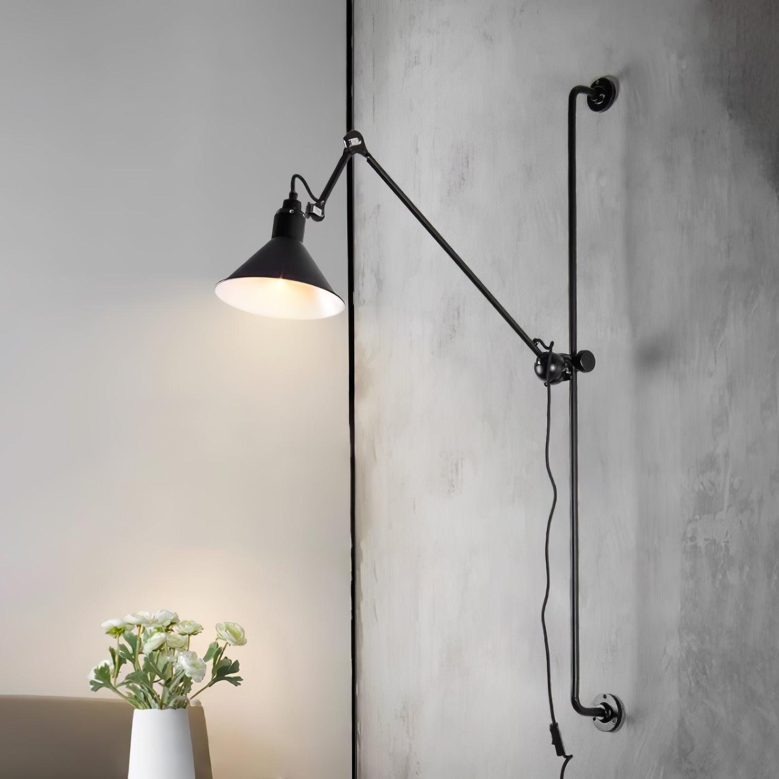 Dral Support Frame Rocker Wall Lamp-Neutral Decor