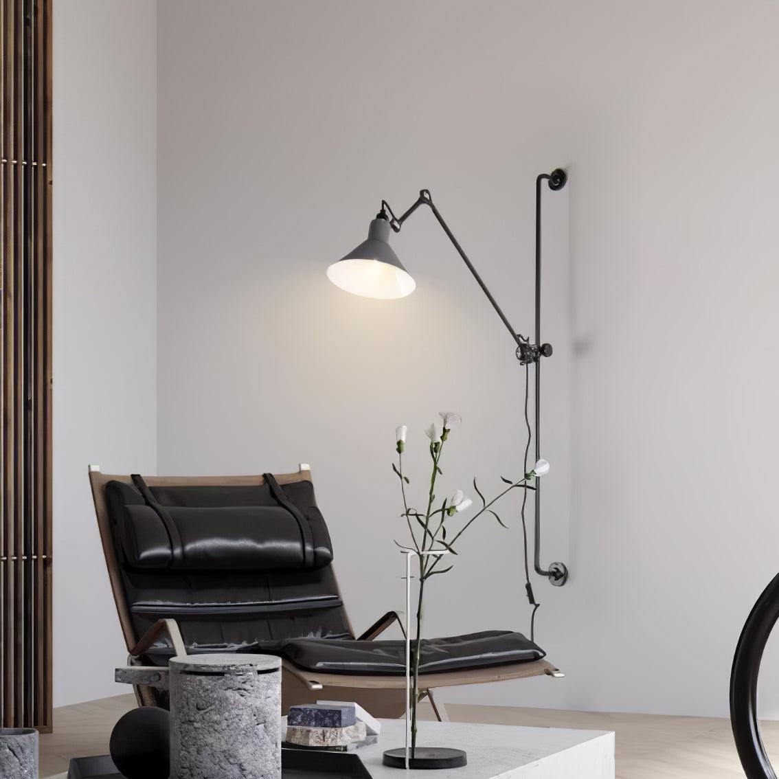 Dral Support Frame Rocker Wall Lamp-Neutral Decor