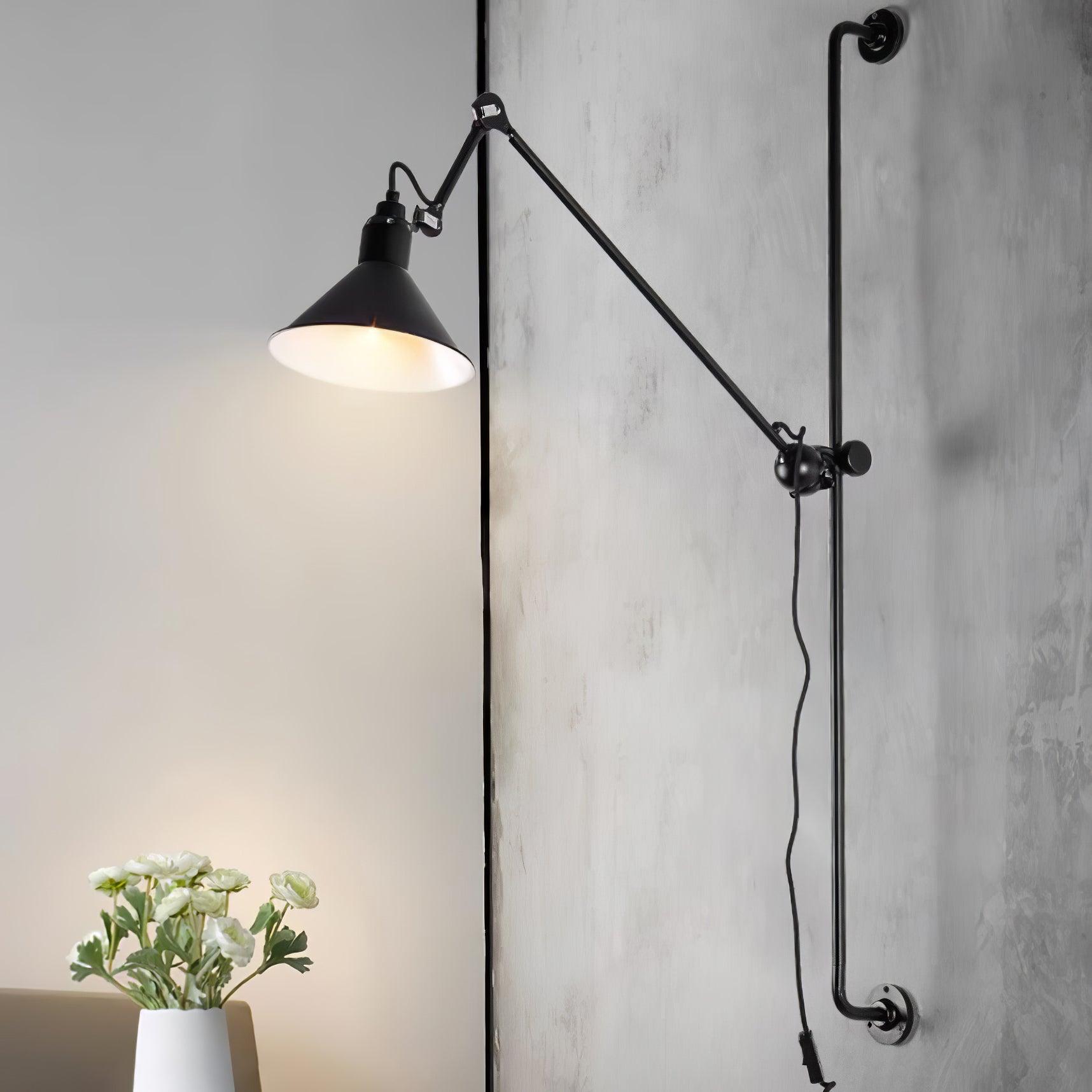 Dral Support Frame Rocker Wall Lamp-Neutral Decor