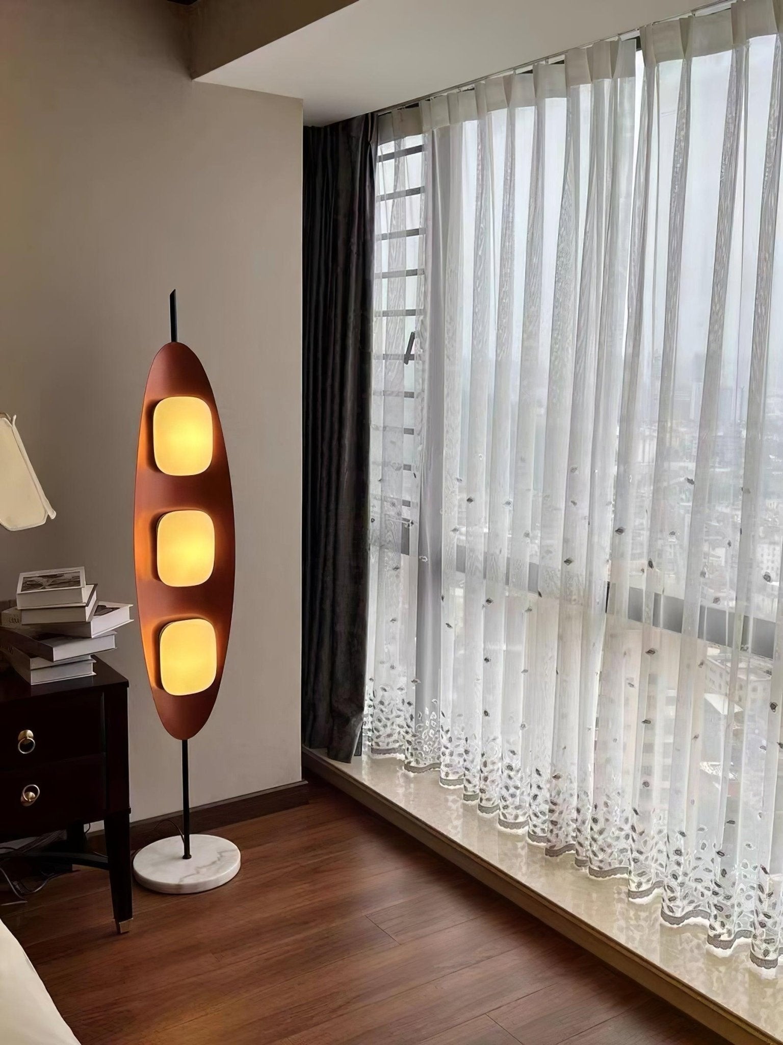 Camirara Marble Floor Lamp-Neutral Decor