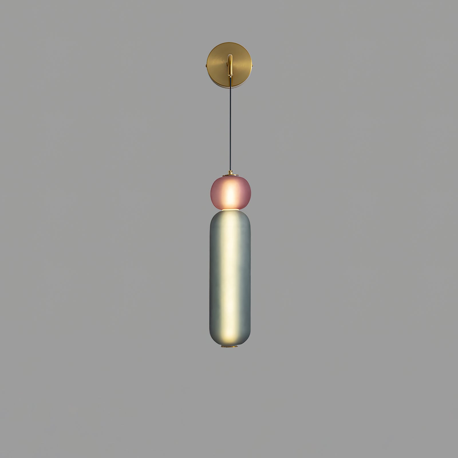 Eurtalia Modern Minimalist Glass Wall Lamp-Neutral Decor