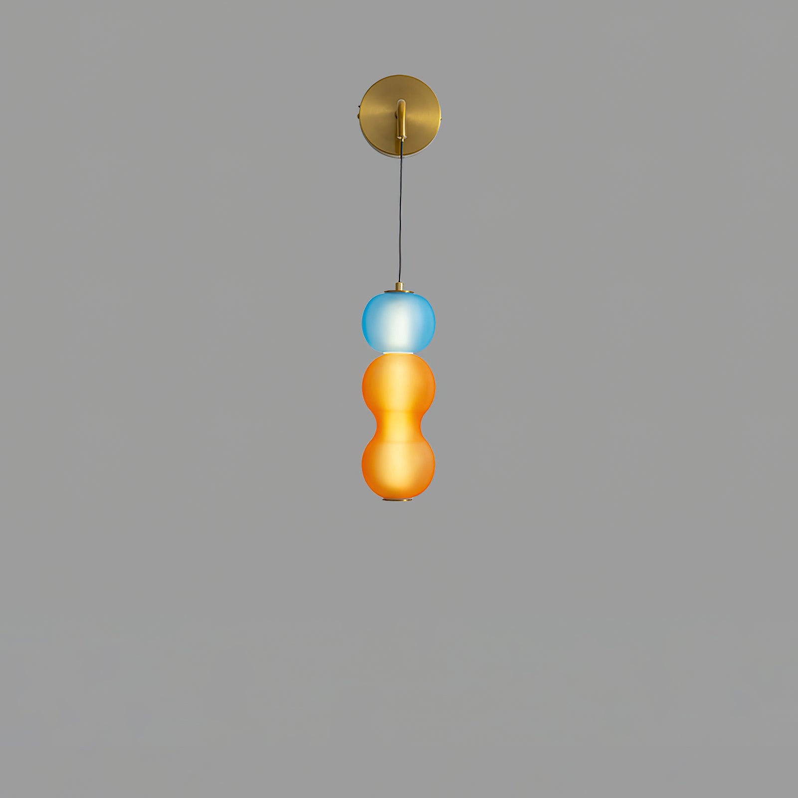 Eurtalia Modern Minimalist Glass Wall Lamp-Neutral Decor