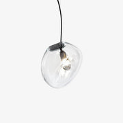 Rune Minimalist Glass Pendant Light-Neutral Decor