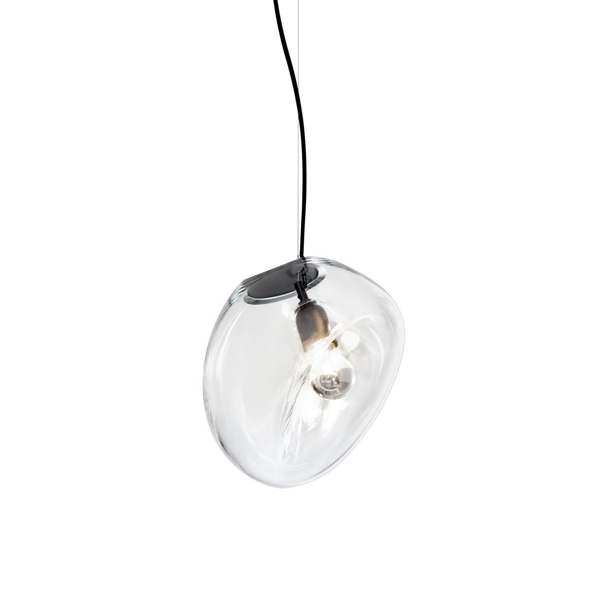 Rune Minimalist Glass Pendant Light-Neutral Decor