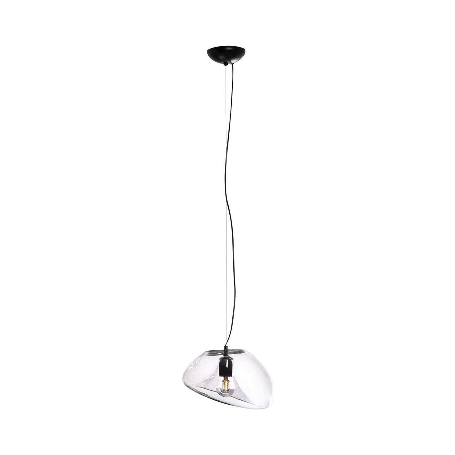 Rune Minimalist Glass Pendant Light-Neutral Decor