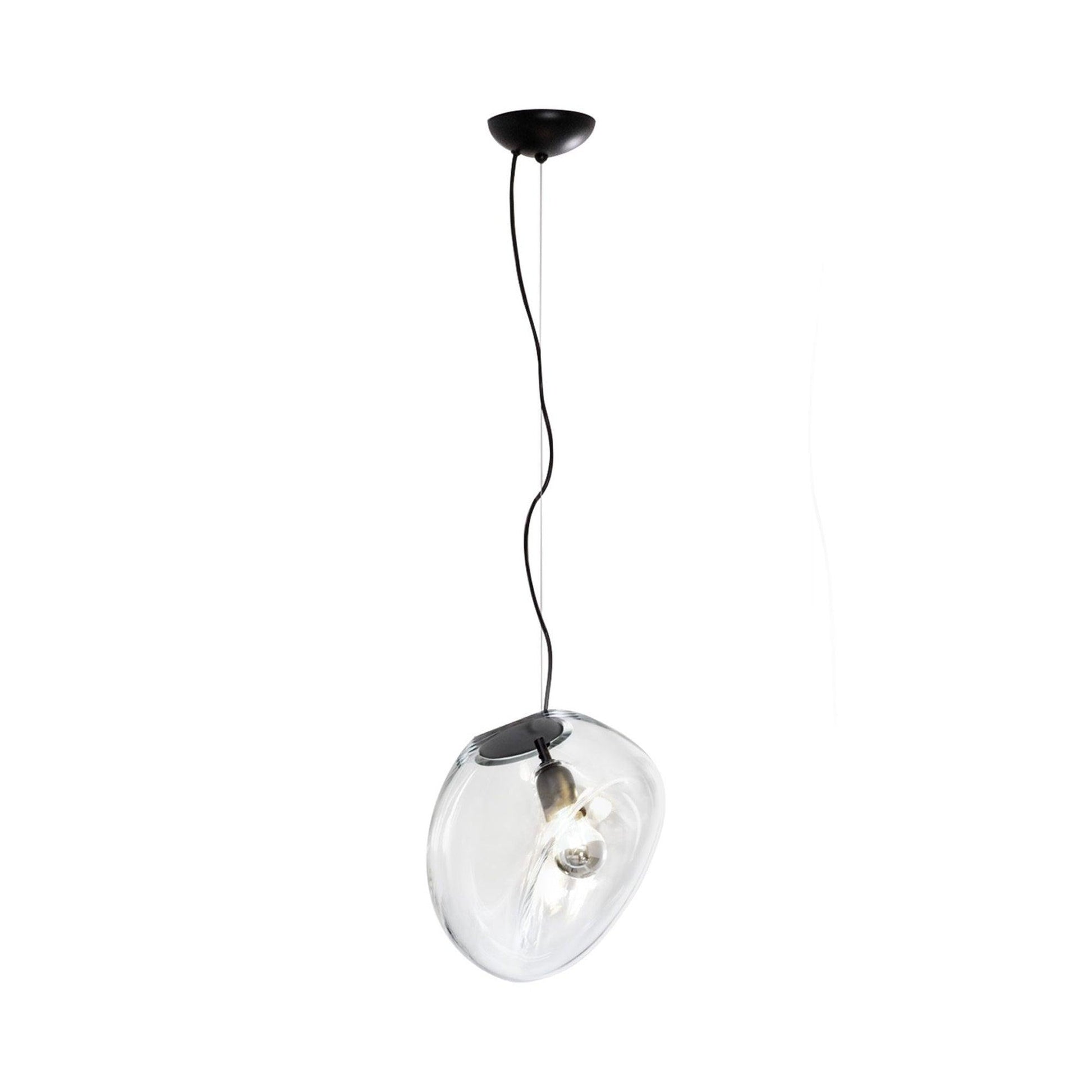Rune Minimalist Glass Pendant Light-Neutral Decor