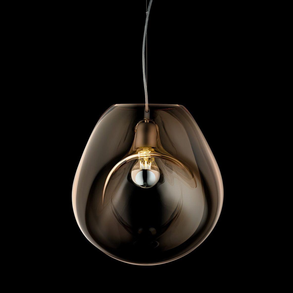 Rune Minimalist Glass Pendant Light-Neutral Decor