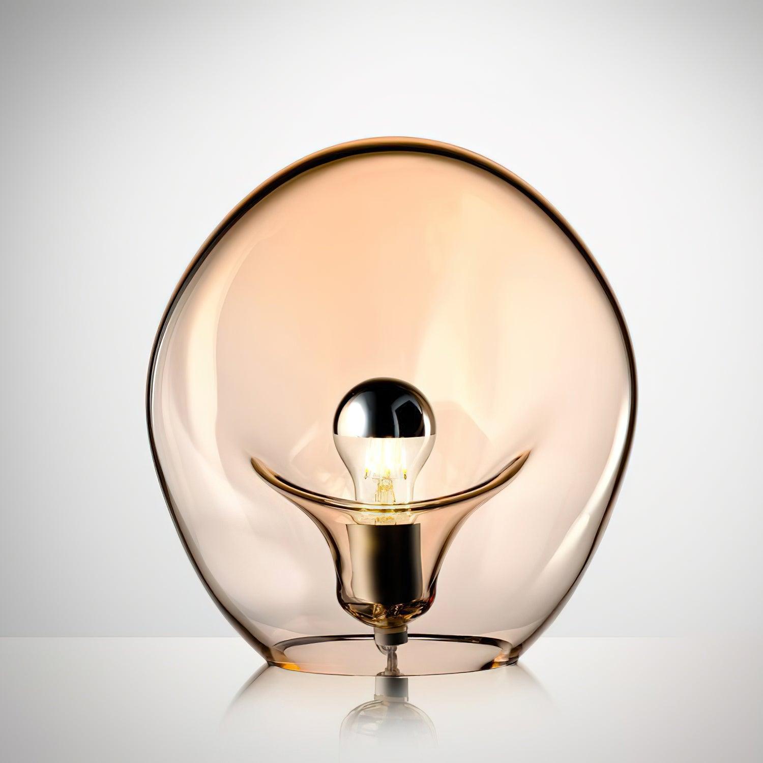 Rune Minimalist Glass Pendant Light-Neutral Decor