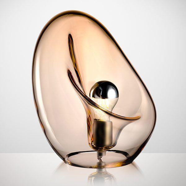 Rune Minimalist Glass Pendant Light-Neutral Decor