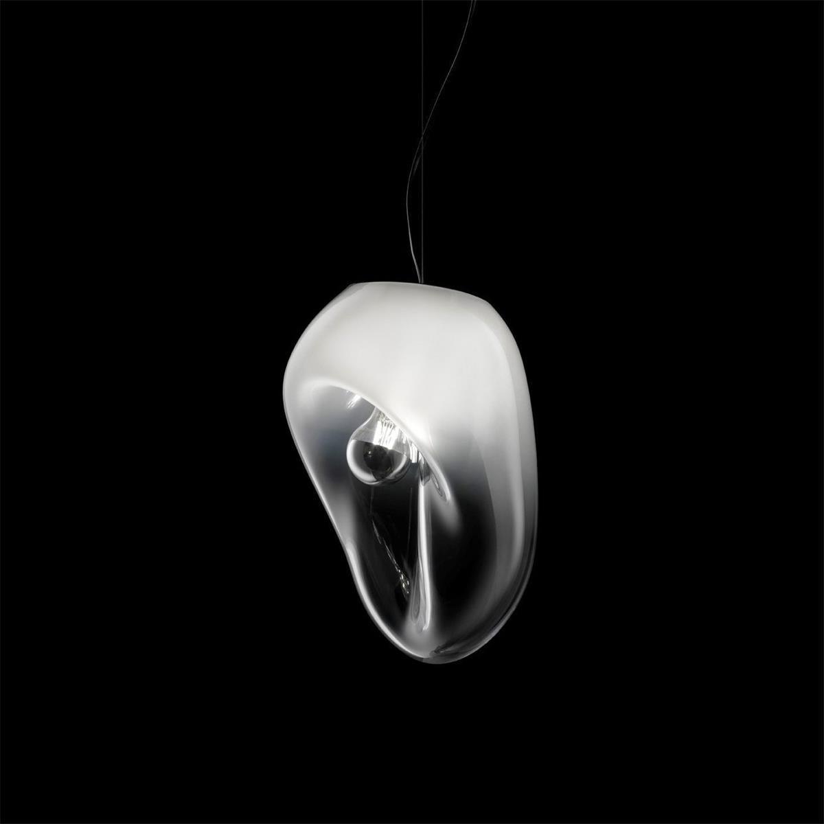 Rune Minimalist Glass Pendant Light-Neutral Decor