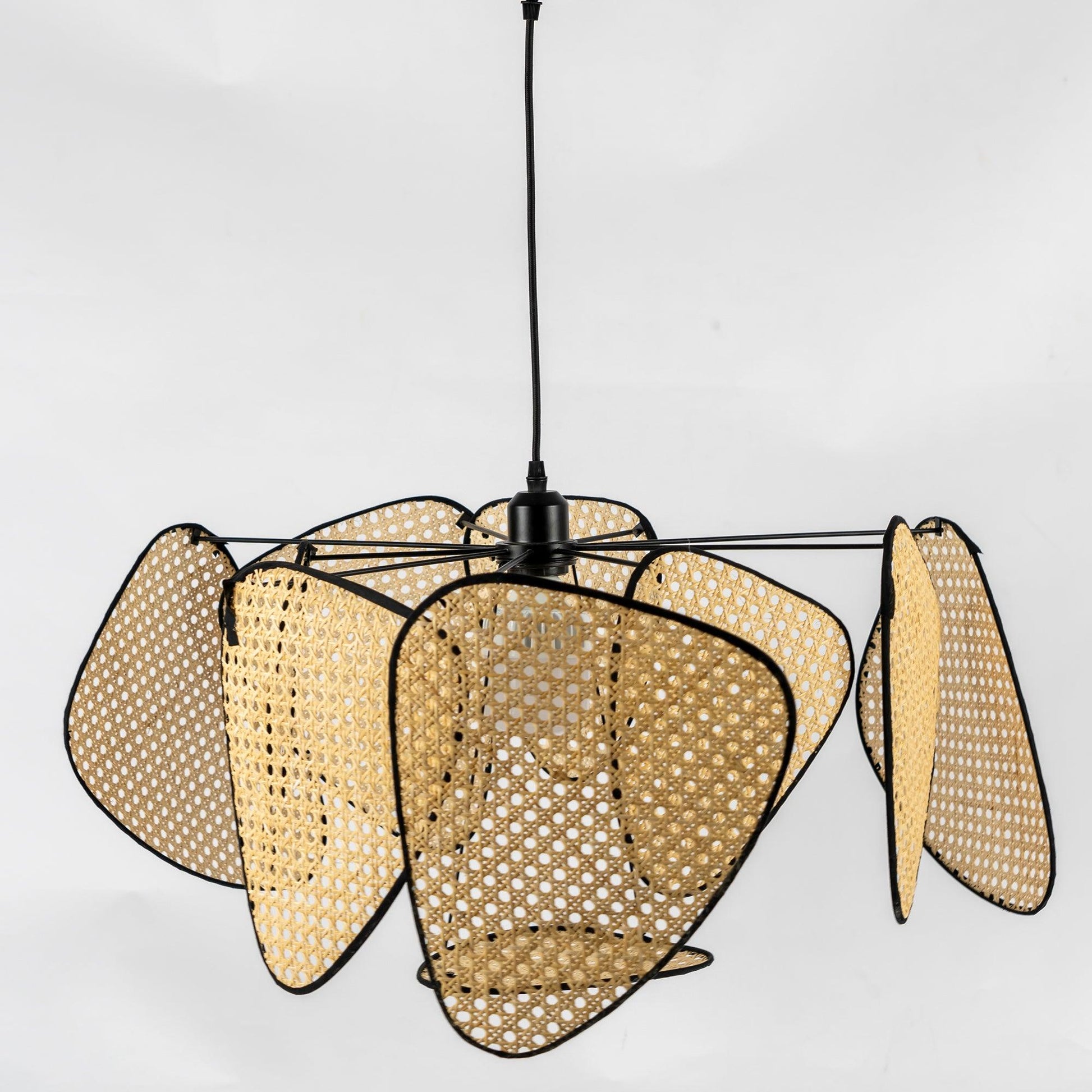 Lustra Chandelier Screen Cannage Suspension Retro-Neutral Decor