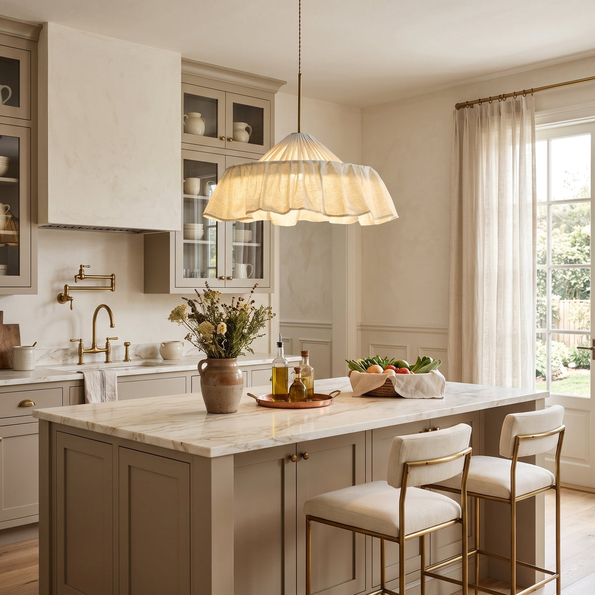 Viraueria Ruffle Pendant Light