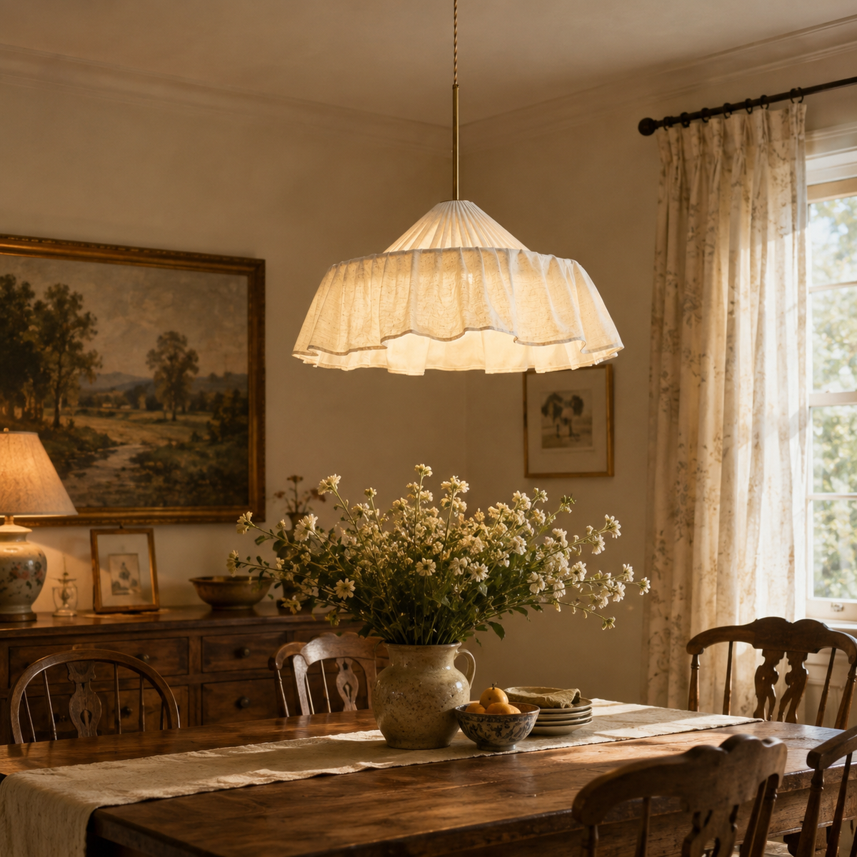 Viraueria Ruffle Pendant Light