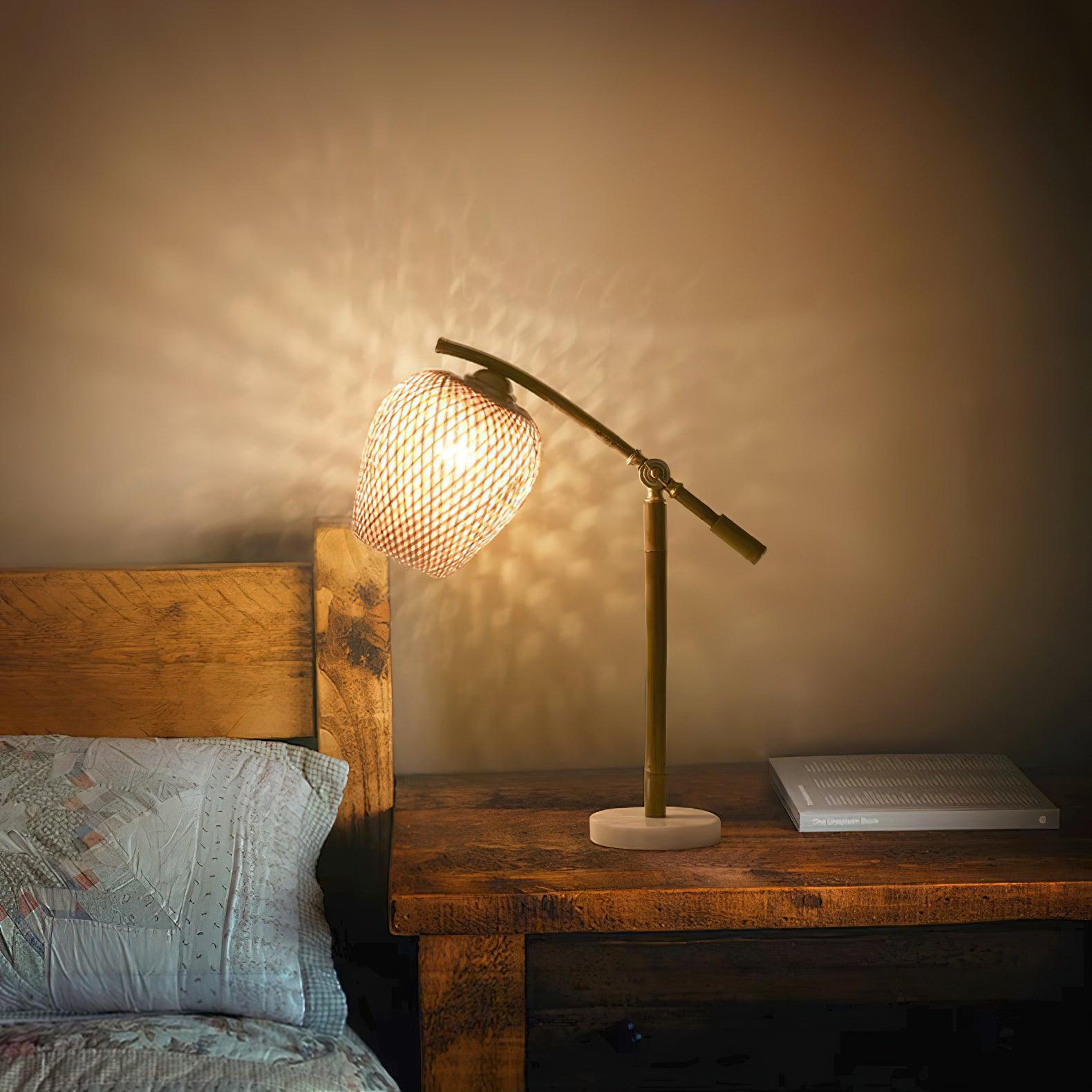 Zanell Bamboo Zen Table Lamp-Neutral Decor