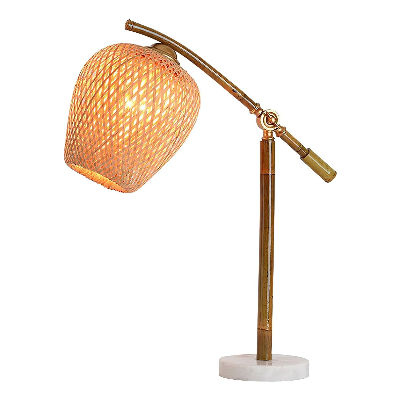 Zanell Bamboo Zen Table Lamp-Neutral Decor