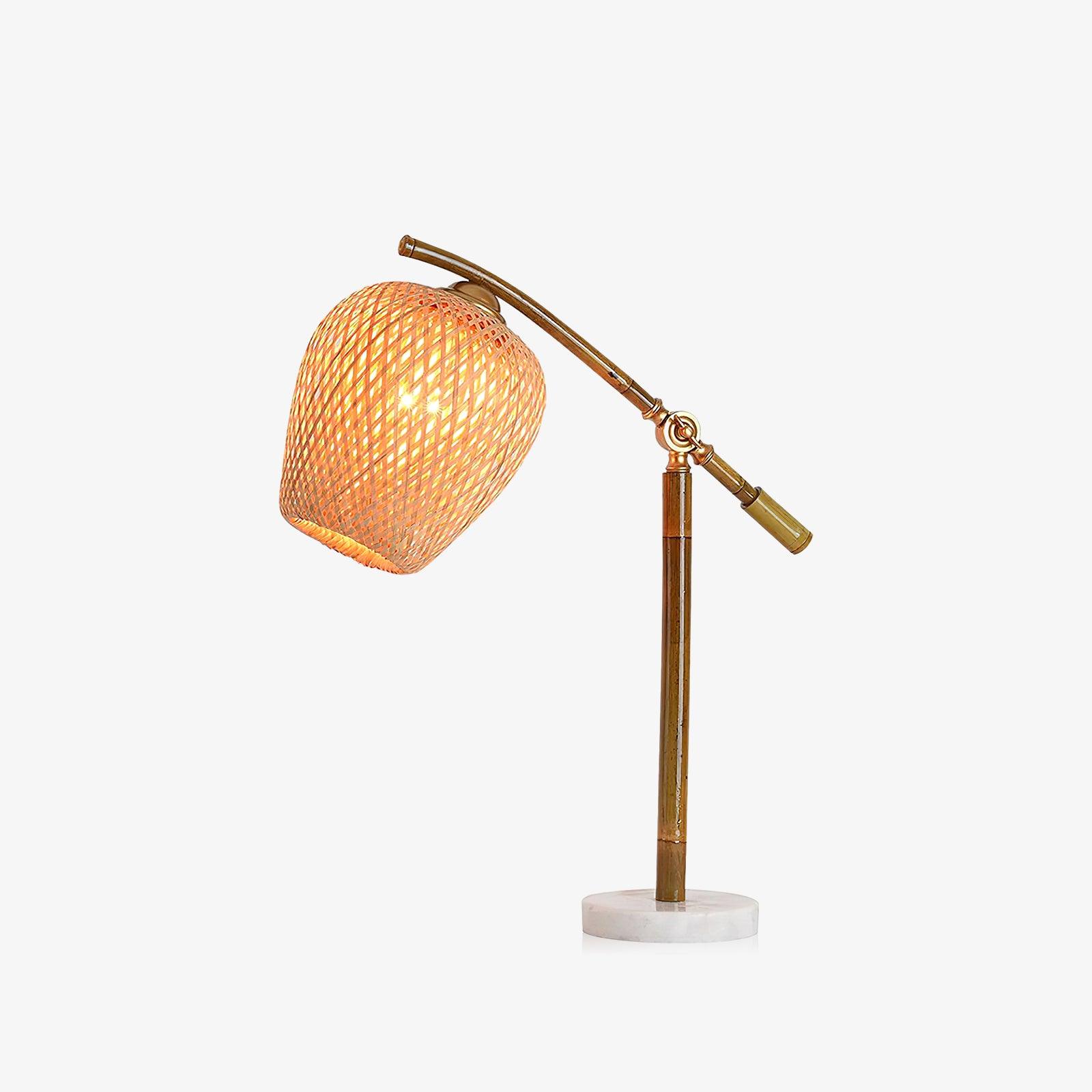 Zanell Bamboo Zen Table Lamp-Neutral Decor