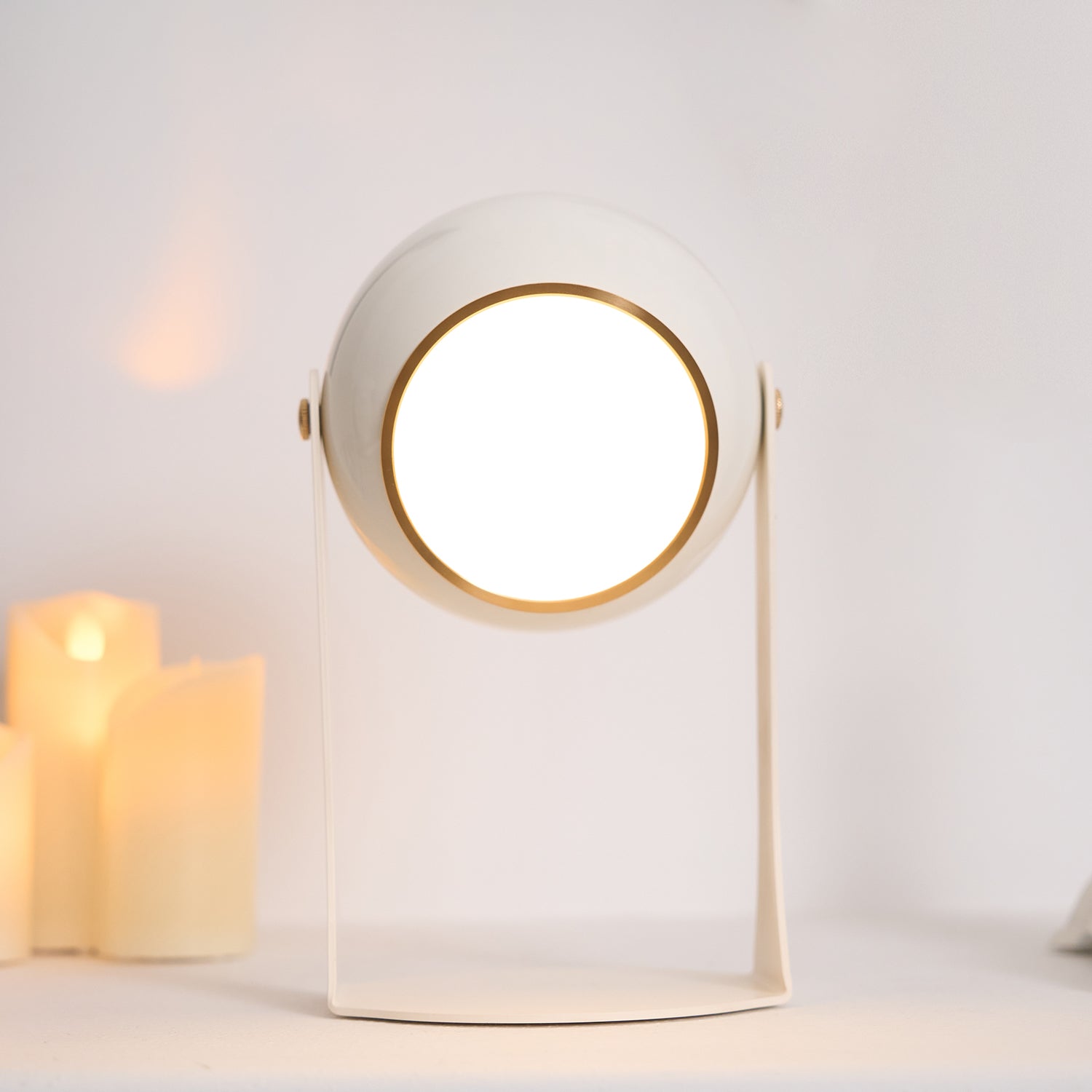 Ulsken Acrylic Minimalist Table Lamp-Neutral Decor