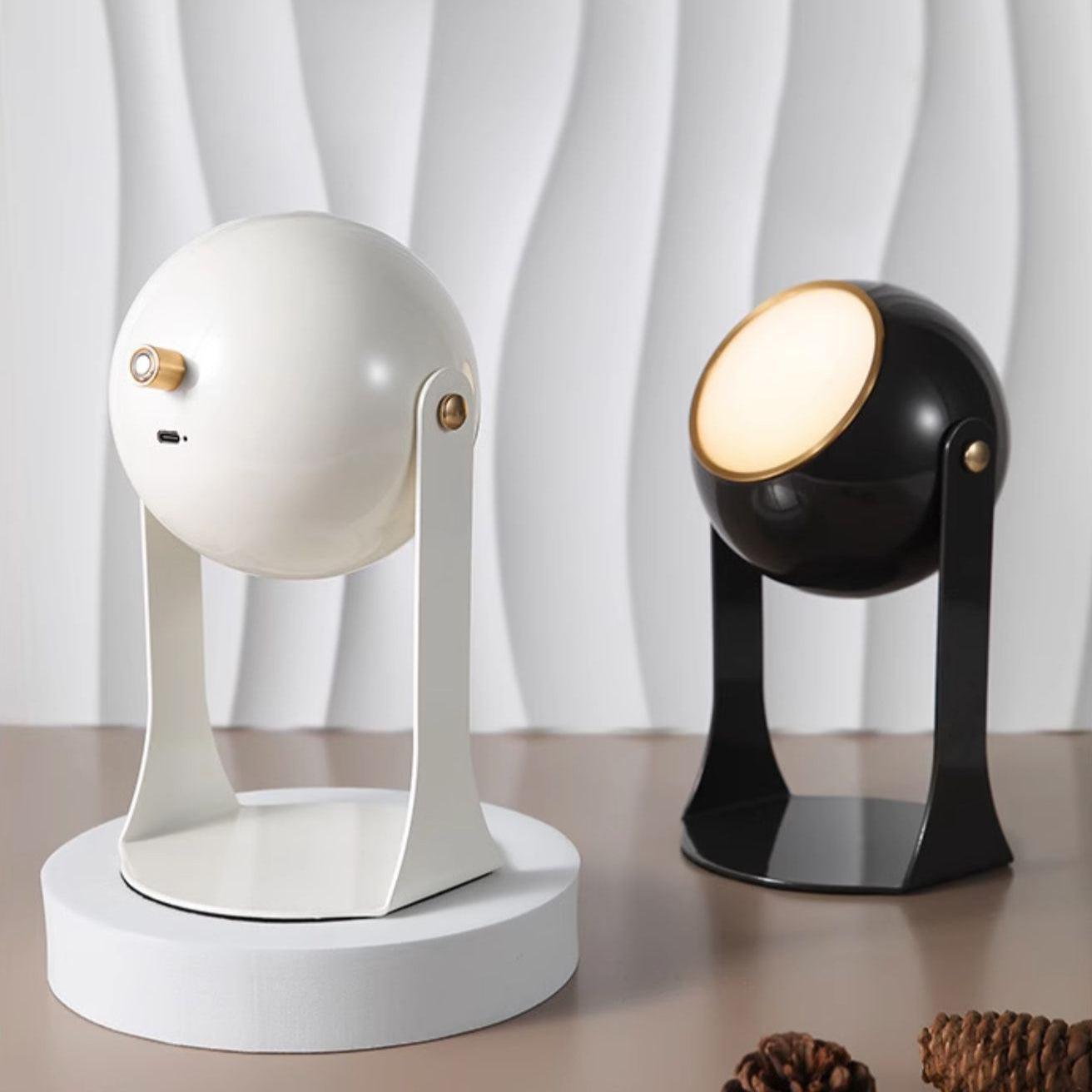 Ulsken Acrylic Minimalist Table Lamp-Neutral Decor
