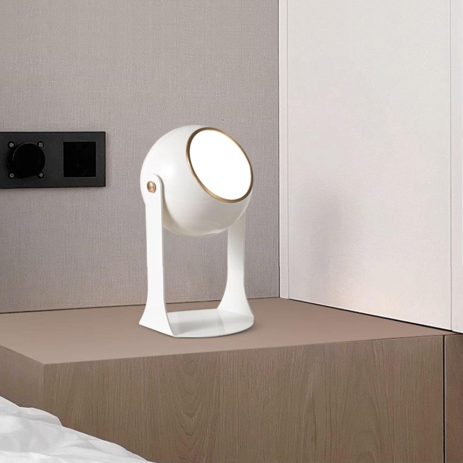 Ulsken Acrylic Minimalist Table Lamp-Neutral Decor