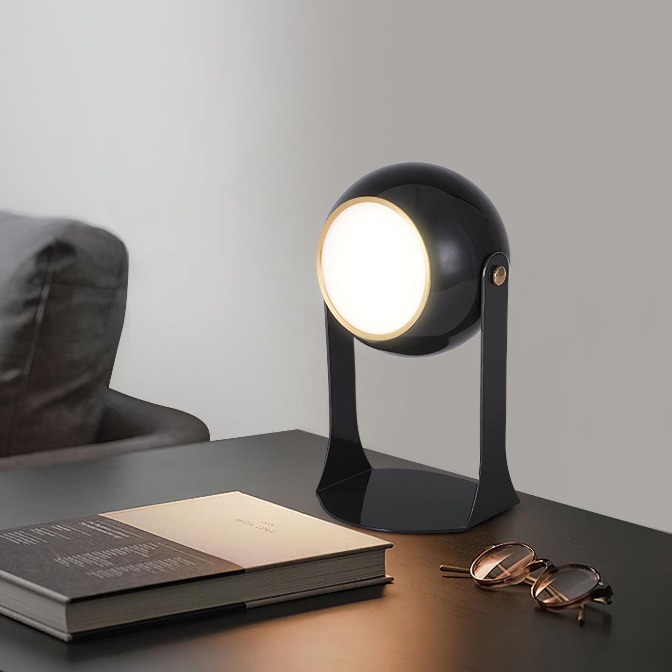 Ulsken Acrylic Minimalist Table Lamp-Neutral Decor