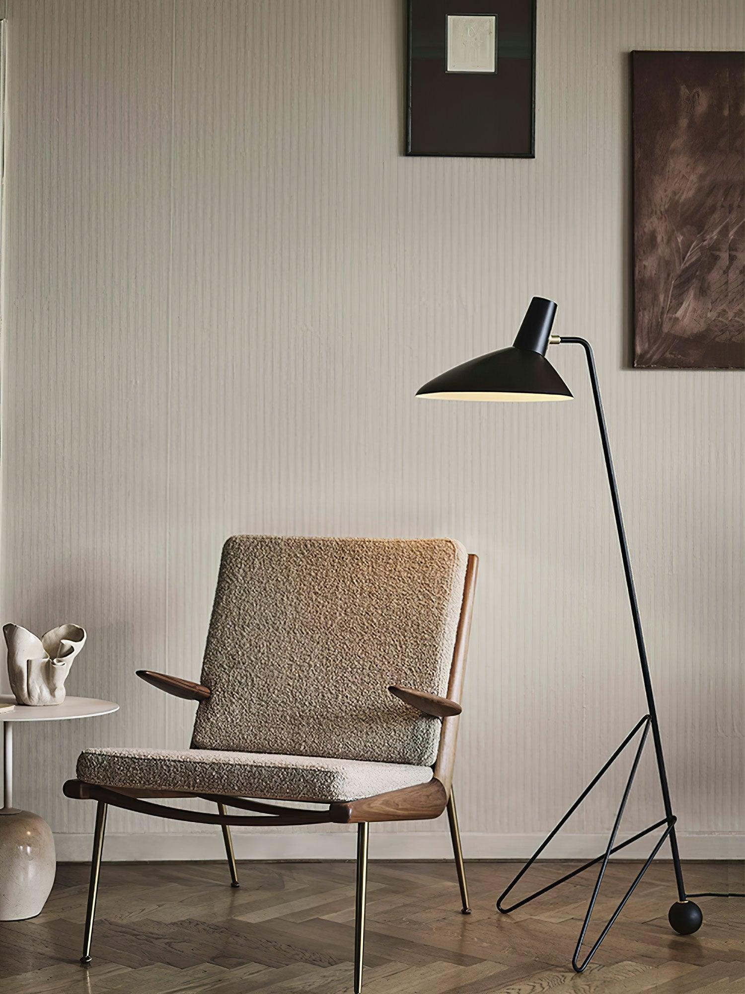 Kael Modern Industrial Floor Lamp-Neutral Decor