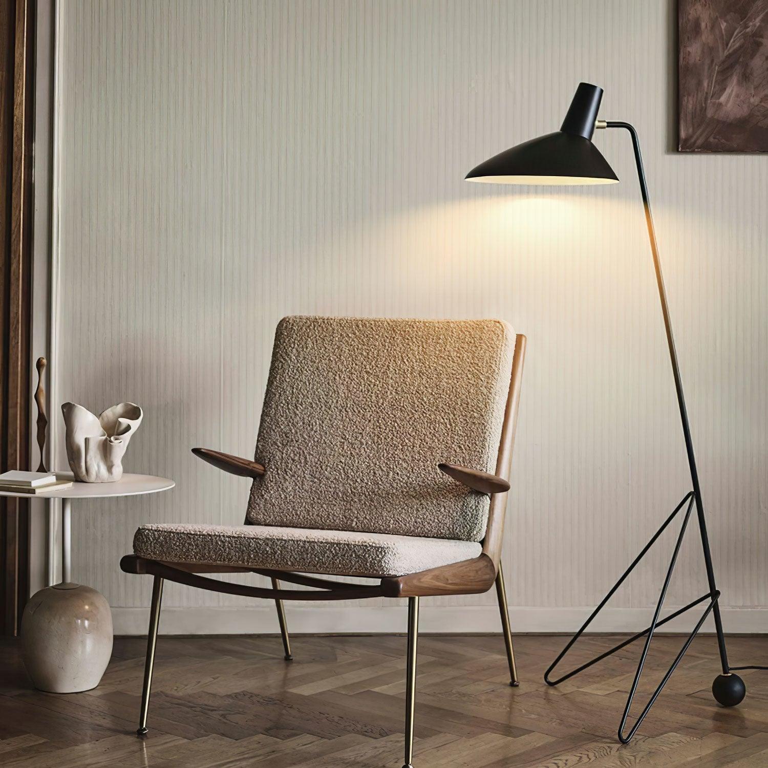 Kael Modern Industrial Floor Lamp-Neutral Decor