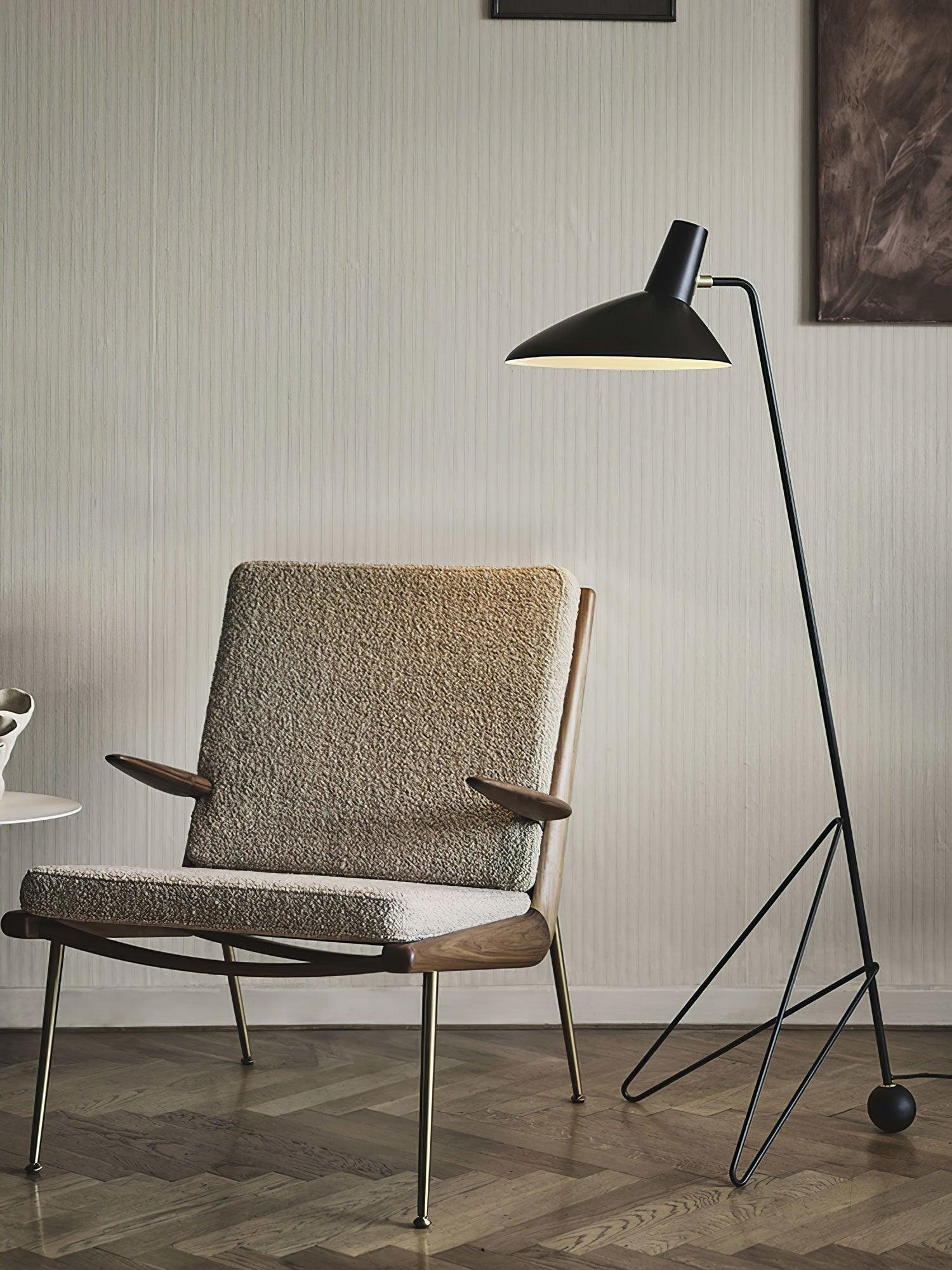 Kael Modern Industrial Floor Lamp-Neutral Decor
