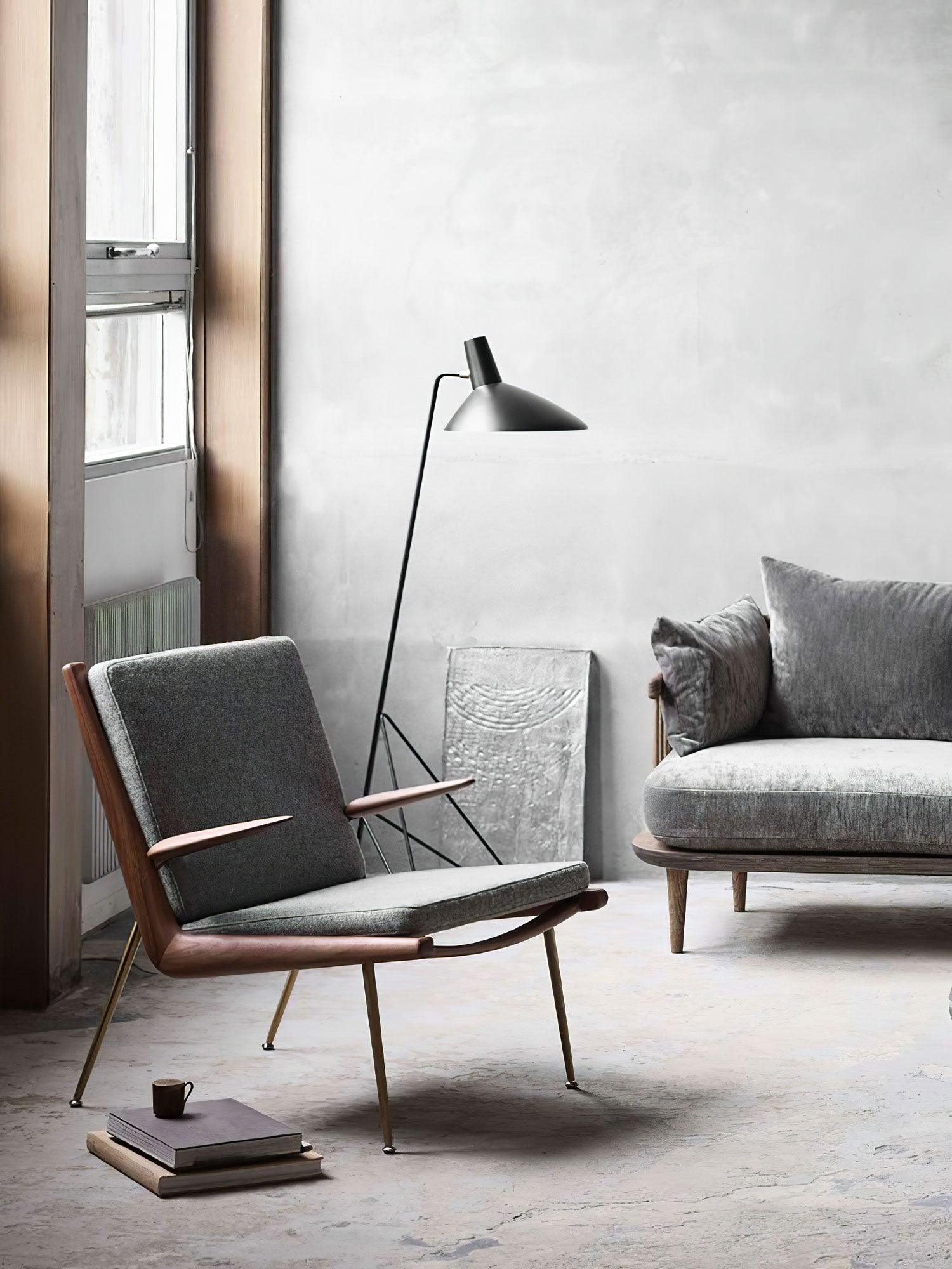 Kael Modern Industrial Floor Lamp-Neutral Decor